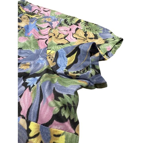 Vintage Original 2000s Women’s Patagonia Patahola Button Up Hawaiin Shirt. 12/L - Picture 6 of 14